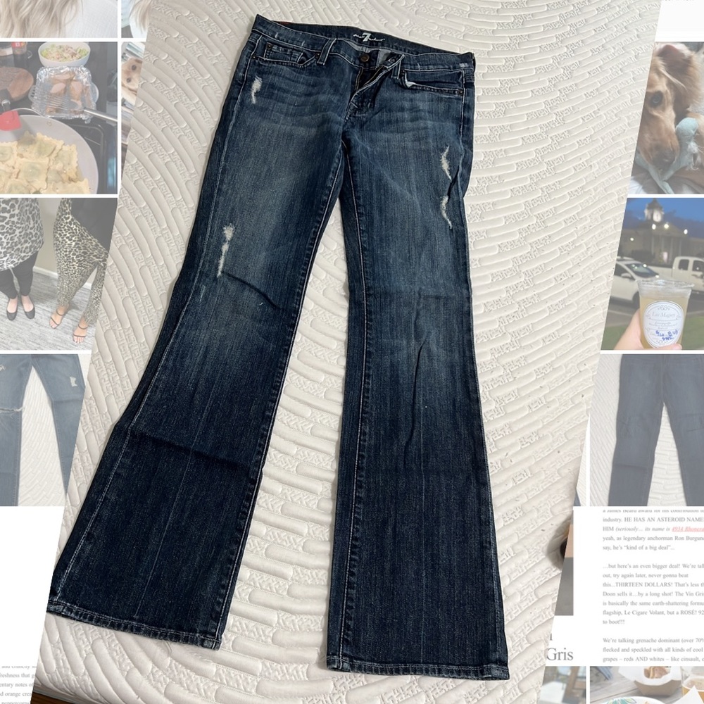7 for all mankind Bootcut Jeans